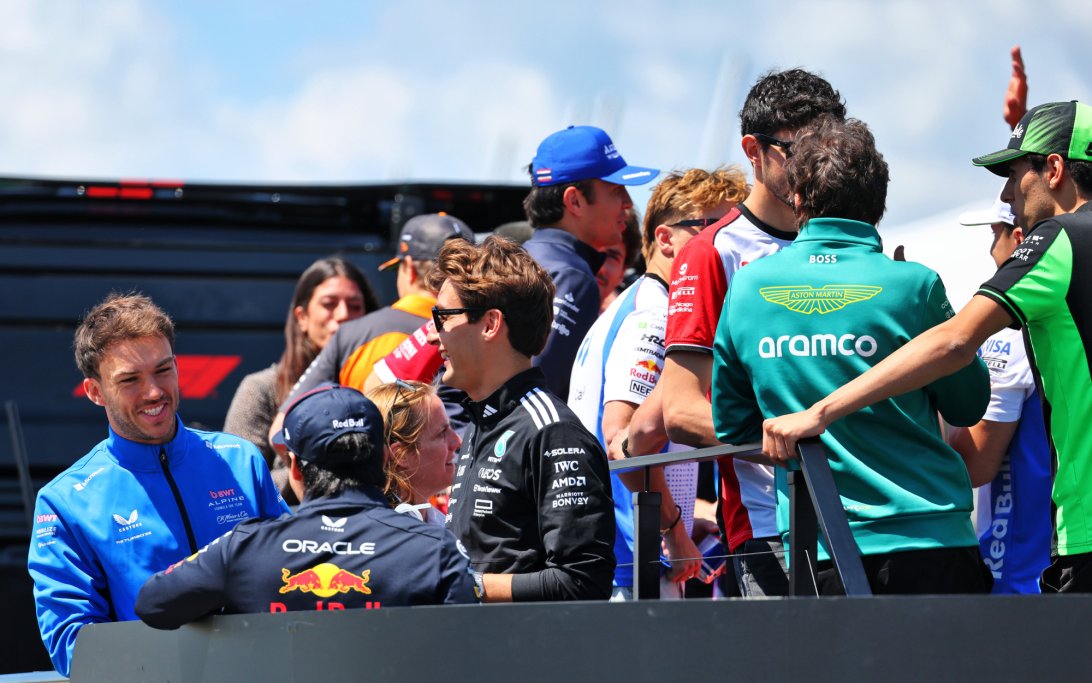 Driver parade Imola