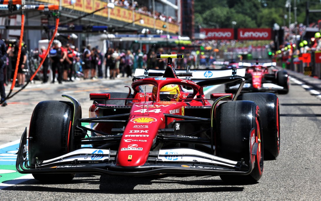 Hamilton FP1 Imola
