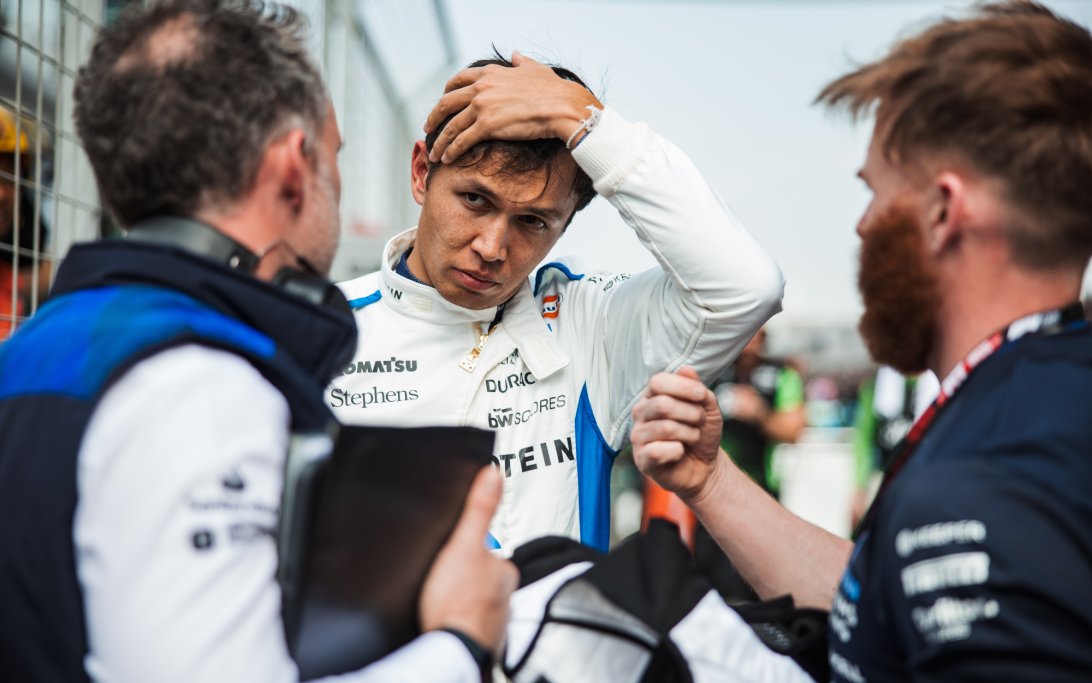 Albon China race