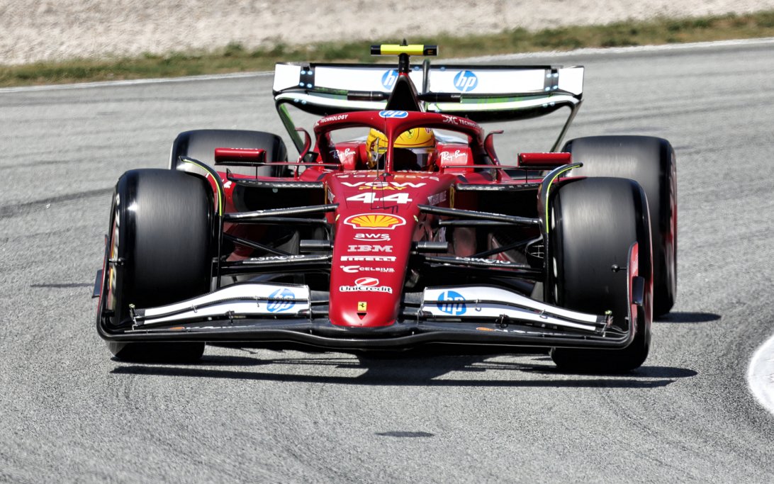 Hamilton Spain FP1