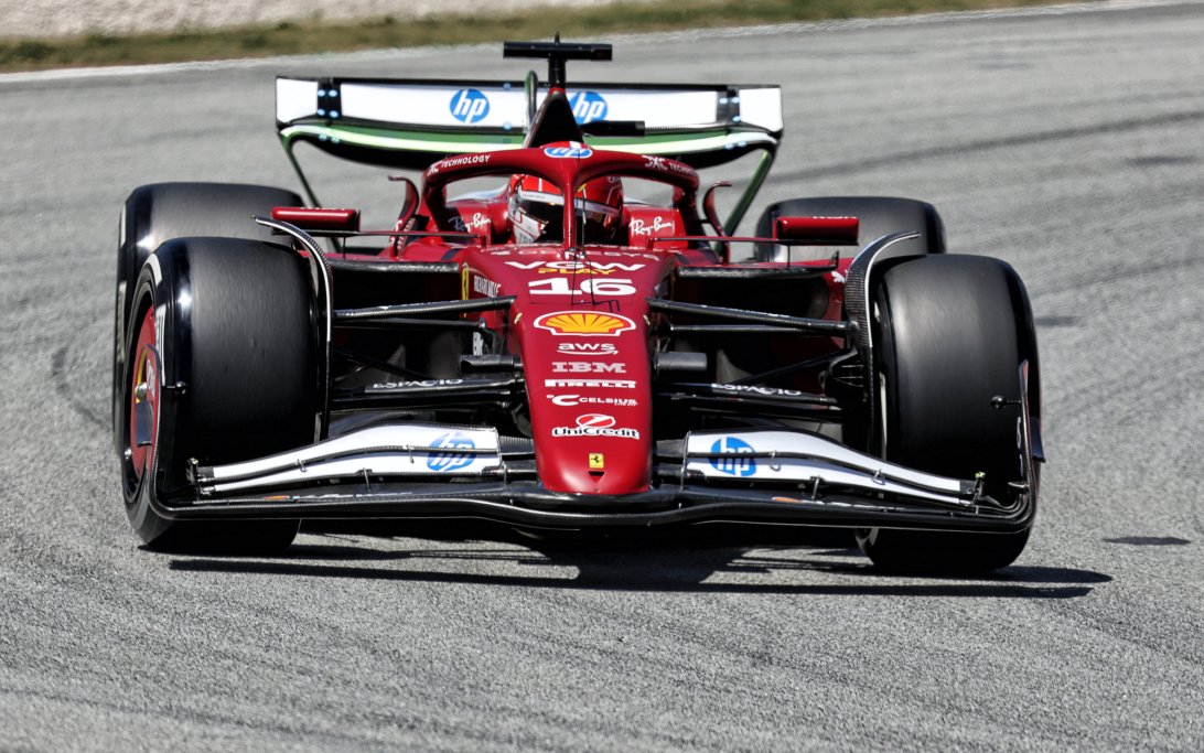 Leclerc Spain FP1