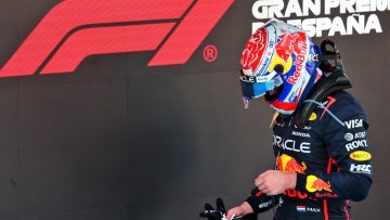 LIVE: Verstappen on verge of race ban as Piastri wins Spain thriller