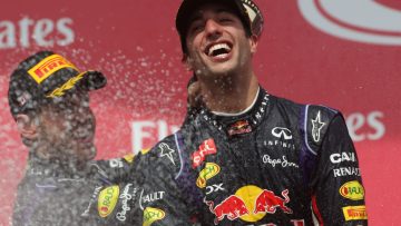 Revisited: Daniel Ricciardo stuns Mercedes as controversial crash secures first win